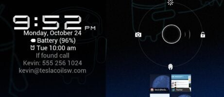 WidgetLocker Gets an update with ICS features 7