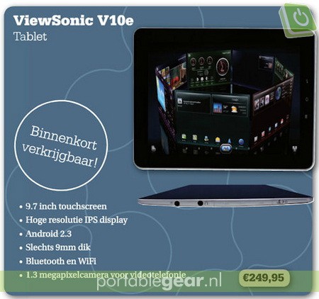ViewSonic ViewPad 10e might be headed to the UK and Netherlands 3