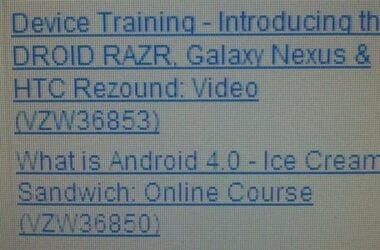 Verizon Galaxy Nexus Training Memo Leaked 15