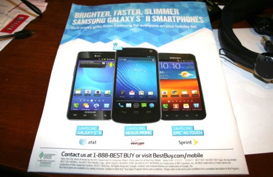 Silly Best Buy, It's Galaxy Nexus not "Nexus Prime" 6