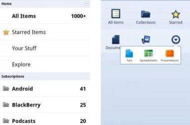 Google Docs and Google Reader receive Ice Cream Sandwich makeover 52