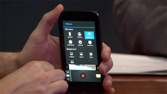 [Video] Google's Matias Duarte Shows Off Android 4.0 Real-Time Video Effects 2