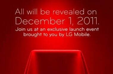 LG To Hold "Exclusive Launch Event" December 1st, Introducing The Nitro HD 15