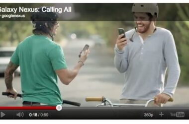 Galaxy Nexus Website Adds Commercial and Walkthrough Videos 5