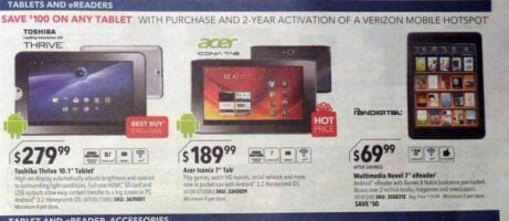 Black Friday at Best Buy - More Like Tablet Blowout Friday 8