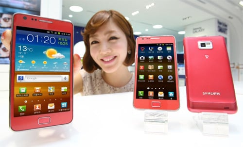 Samsung Unveils Pink Galaxy S II and Lions Baseball Edition Galaxy Tab 2