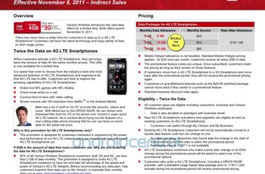 Verizon To Give Customers Double Data LTE Data Plans 34