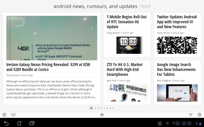 Google Launches Flipboard Killer, "Currents" Now Available In The Android Market (Video) 4