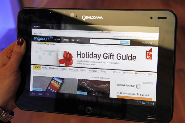 Qualcomm Tosses Ice Cream Sandwich On Their Snapdragon S4 Tab 2