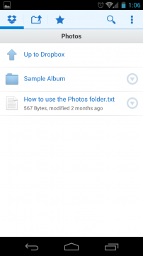 Dropbox Adds Bulk Uploads, Gallery Improvements and ICS Support with v1.3.0.6 Update 5