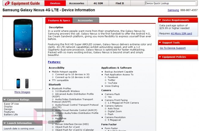 December 9 could come and go with no Verizon Galaxy Nexus 4