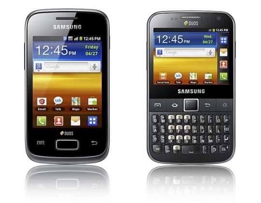 Samsung unveils the Galaxy Y DUOS and Galaxy Y Pro DUOS, Both with dual SIM capability 4