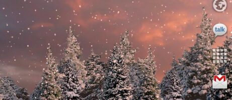 Get Into The Season Early With Snowfall Live Wallpaper For Android (Video) 7