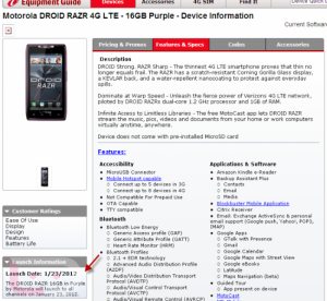 Get Your Hands on the Purple RAZR on January 23rd 5