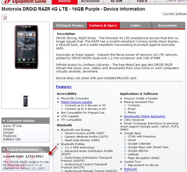 Get Your Hands on the Purple RAZR on January 23rd 4