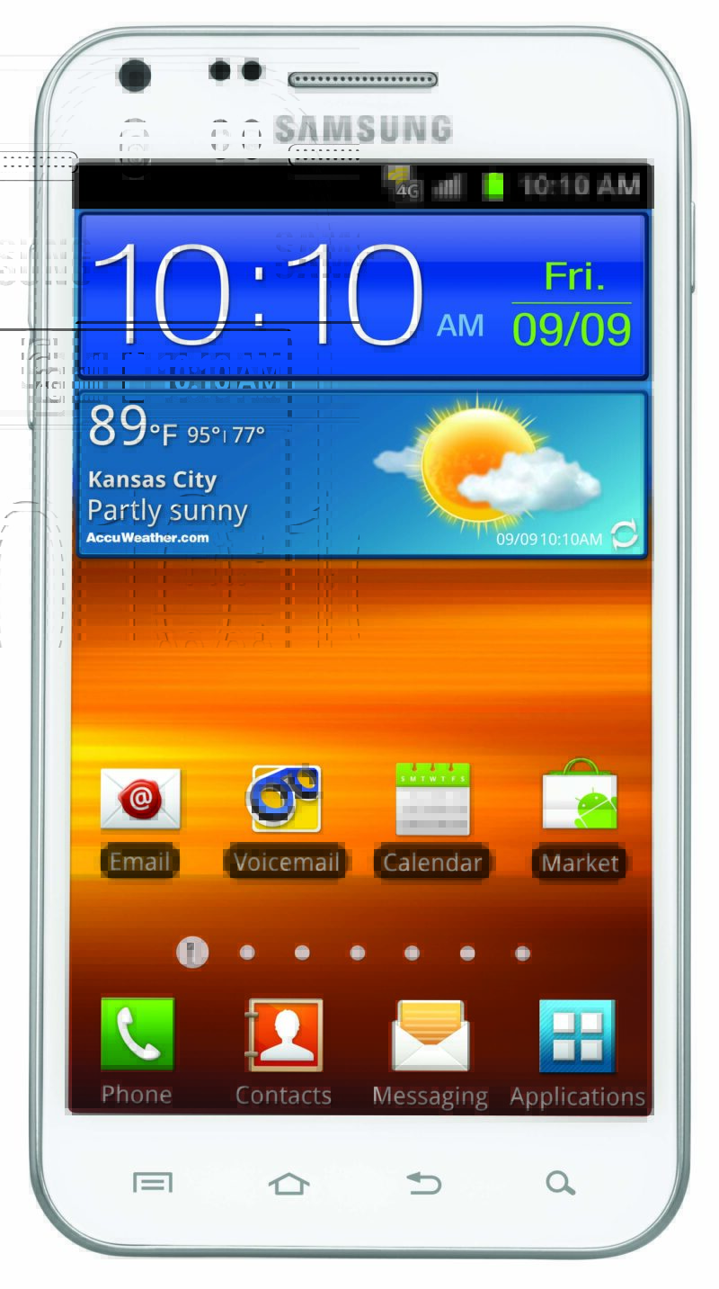 Sprint and Samsung announce the Galaxy S II Epic 4G Touch in Frost White 1