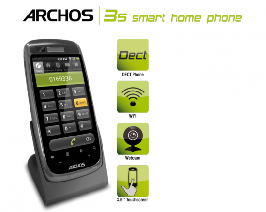 Archos Smart Home Phone Lands Across The Pond 4