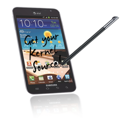 AT&T Samsung Galaxy Note's Kernel Source Code Released 1
