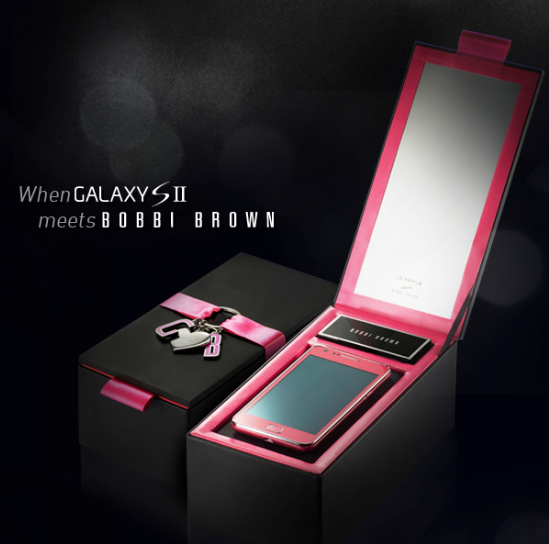 Samsung Announces Pink Bobbi Brown Galaxy S II, Complete with Makeup Set and Sexy Packaging 2