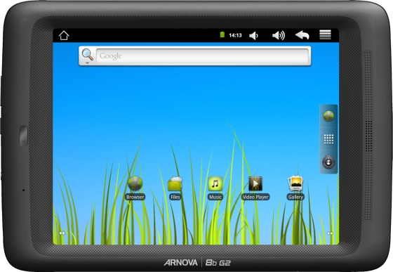 Archos Announces Arnova 8b G2 - A Buttonless 8" Value Tablet 3