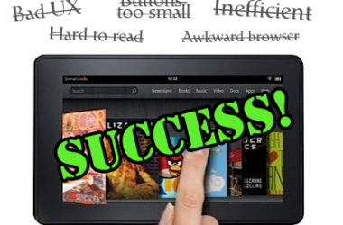 Kindle Fire Study: Bad Usability, Great Sales 5