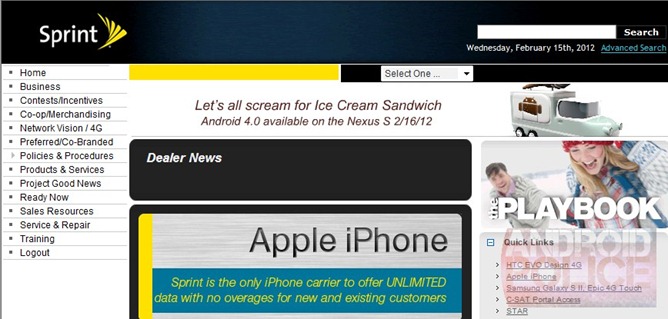 Sprint Nexus 4G ICS Release Date Leaked, Arriving Today 2