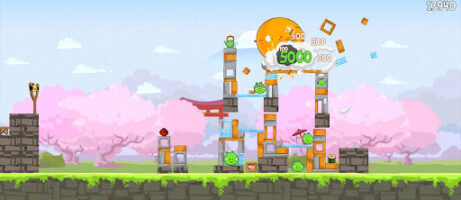 Angry Birds Seasons: Cherry Blossom Festival! Update Hits Google Play 7