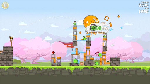 Angry Birds Seasons: Cherry Blossom Festival! Update Hits Google Play 4
