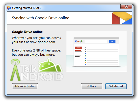 [Leak] Google Drive Screenshot Shows 2GB of Storage, On Tap for Mid-April 4