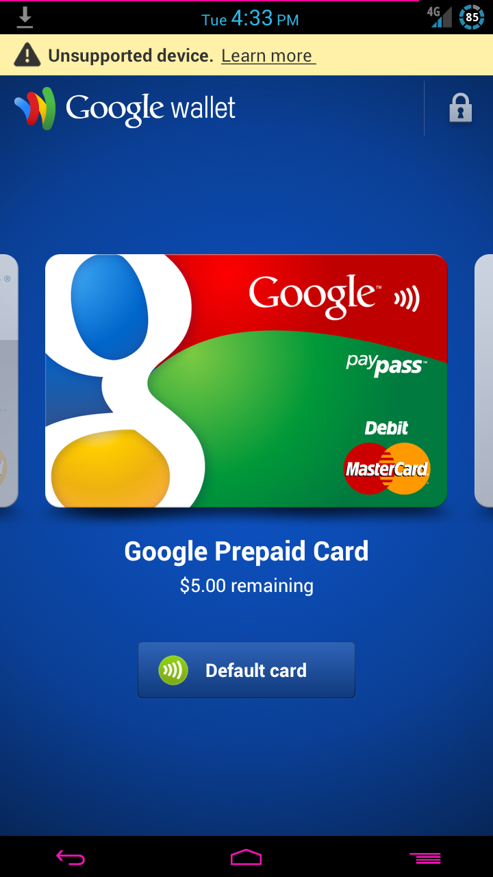 Some Google Wallet Prepaid Users Get an Additional $5 for Free 4