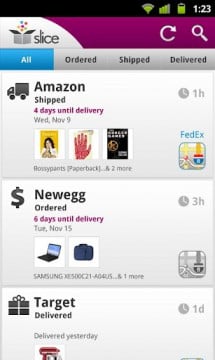 Backed by Eric Schmidt, Slice is now available for Android to organize all your online purchases 4