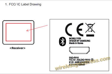 New Bluetooth Mobile Pen (EAD-P010) by Samsung Graces FCC 18