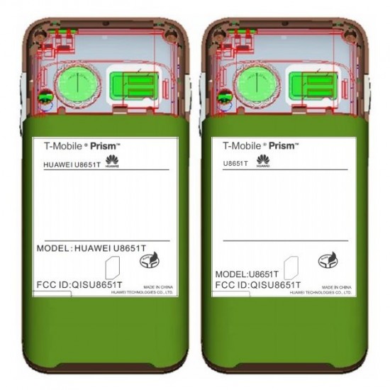 FCC Passes Huawei Prism (U8651T), Headed For T-Mobile 3