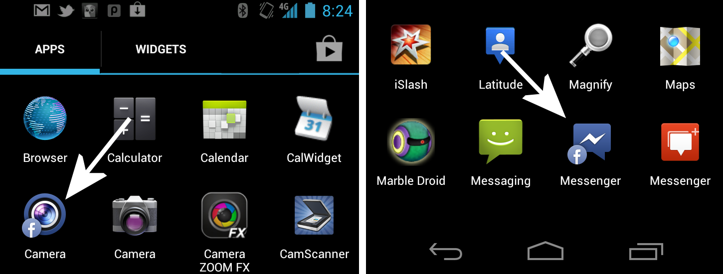 Facebook for Android updates again, Tries to 'help' us with mini icons ...