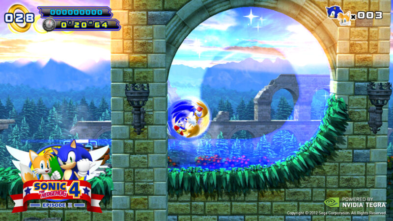 Sega releases Sonic the Hedgehog 4 Episode II for NVIDIA Tegra 3 devices 4