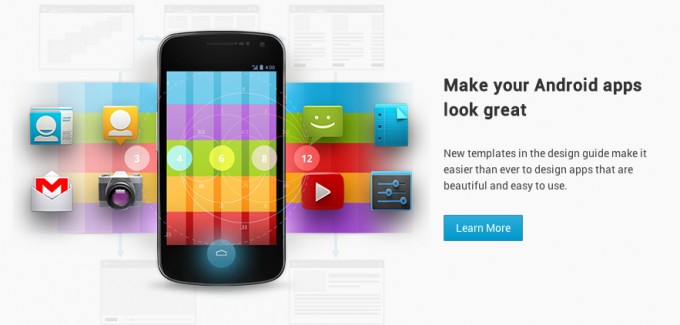 Google Updates The Design To Its Android Developers Webpage 3