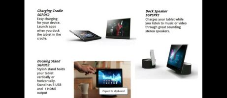 Details about new Xperia tablet device leaked 8
