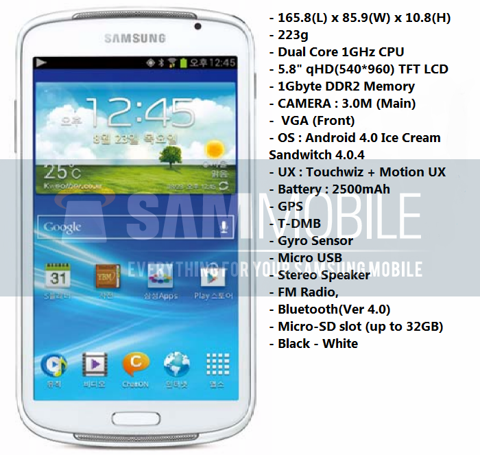 Could This Galaxy S III Look-a-like be the New Galaxy Media Player? 4