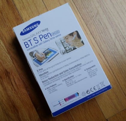 Samsung HM5100 Bluetooth S Pen Makes a Surprise Debut in our Galaxy Note 10.1 'Press Kit' 5