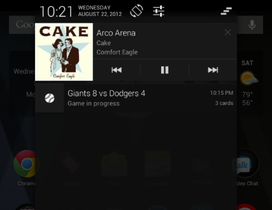 Google Play Music Update Brings Updated Jelly Bean Notifications And ...
