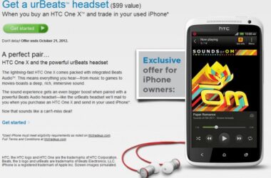 HTC Enticing Apple iPhone Owners To Trade Their Phones In For A One X With Free urBeats Headset 5