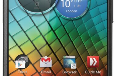 Motorola and Intel unveil the RAZR i with Intel Inside and edge to edge 4.3-inch display 5