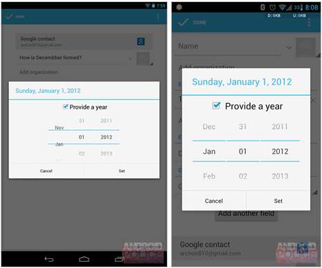 Android 4.2 thinks there are just 11 months in a year, omits December 3