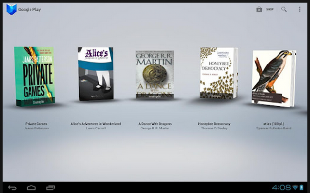 Google Play Books updated to support pinch to zoom and 'Read Aloud' feature 3
