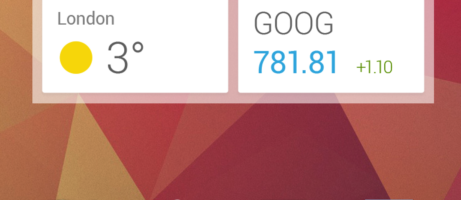 Google Now officially releases widget, new partners, options 3