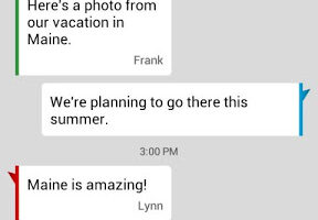 Verizon Messages update enables all devices for messages 8
