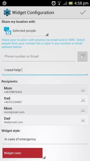 Featured Android App Review: Share Where Location Sharing [Travel & Local] 8