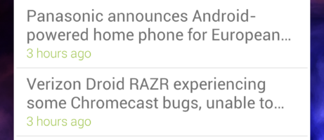 The TalkAndroid app gets updated with a new widget, built in video player, and more 8