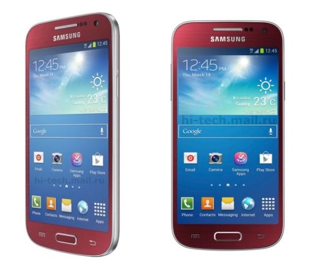 S 4 mini red
