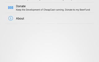 Build your own Chromecast receiver with Cheapcast app and an Android device 8